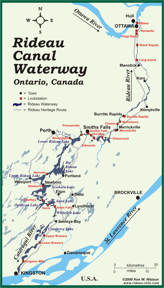 Rideau River Locks Map Waterways/Canals? | Skyscrapercity Forum